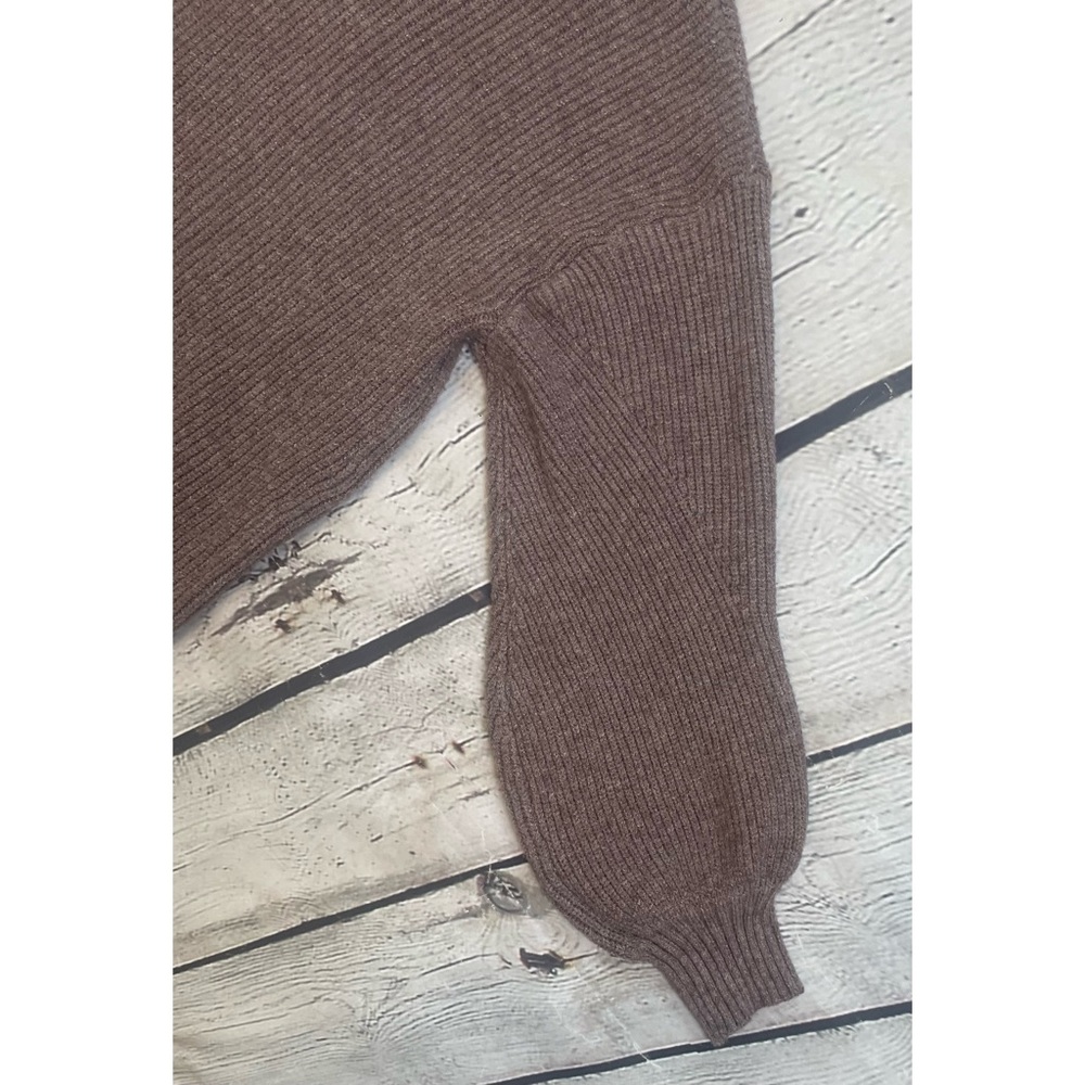 Debut Open Front Ribbed Knit Cardigan - Picture 13 of 13